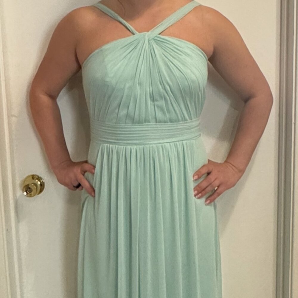 Sage Green Bridesmaid, wedding guest, prom Dress